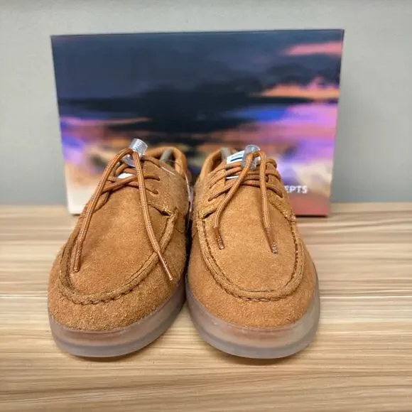 Sperry x Concepts Mens Size 6 3-Eye Cup Top Siders Orange
